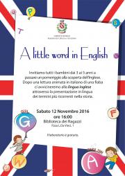 a little world in english