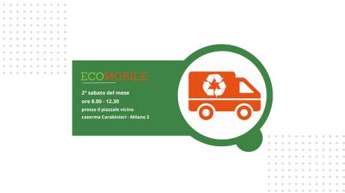 Ecomobile: 13 giugno parcheggio ex caserma Carabinieri Milano3