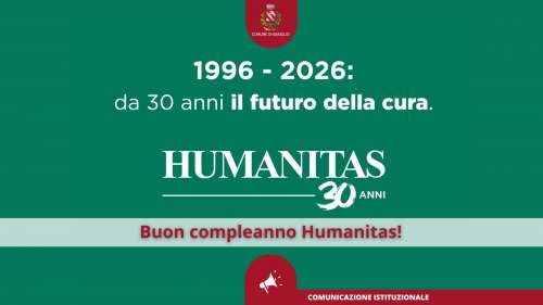 30 anni di Humanitas