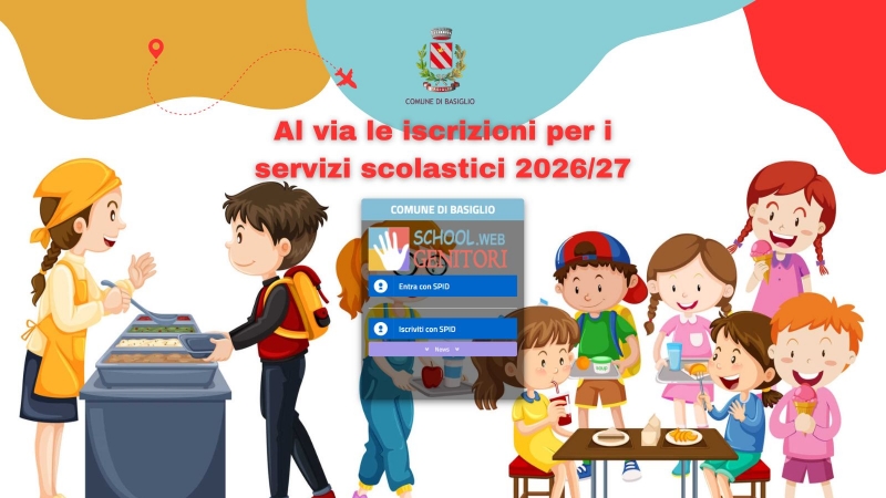 Apertura iscrizione refezione e servizi scolastici 2026-2027