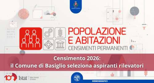 Selezione di 2 rilevatori per il Censimento 2026