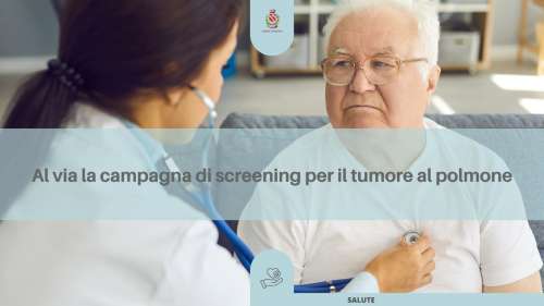 Al via la campagna di screening per il tumore al polmone