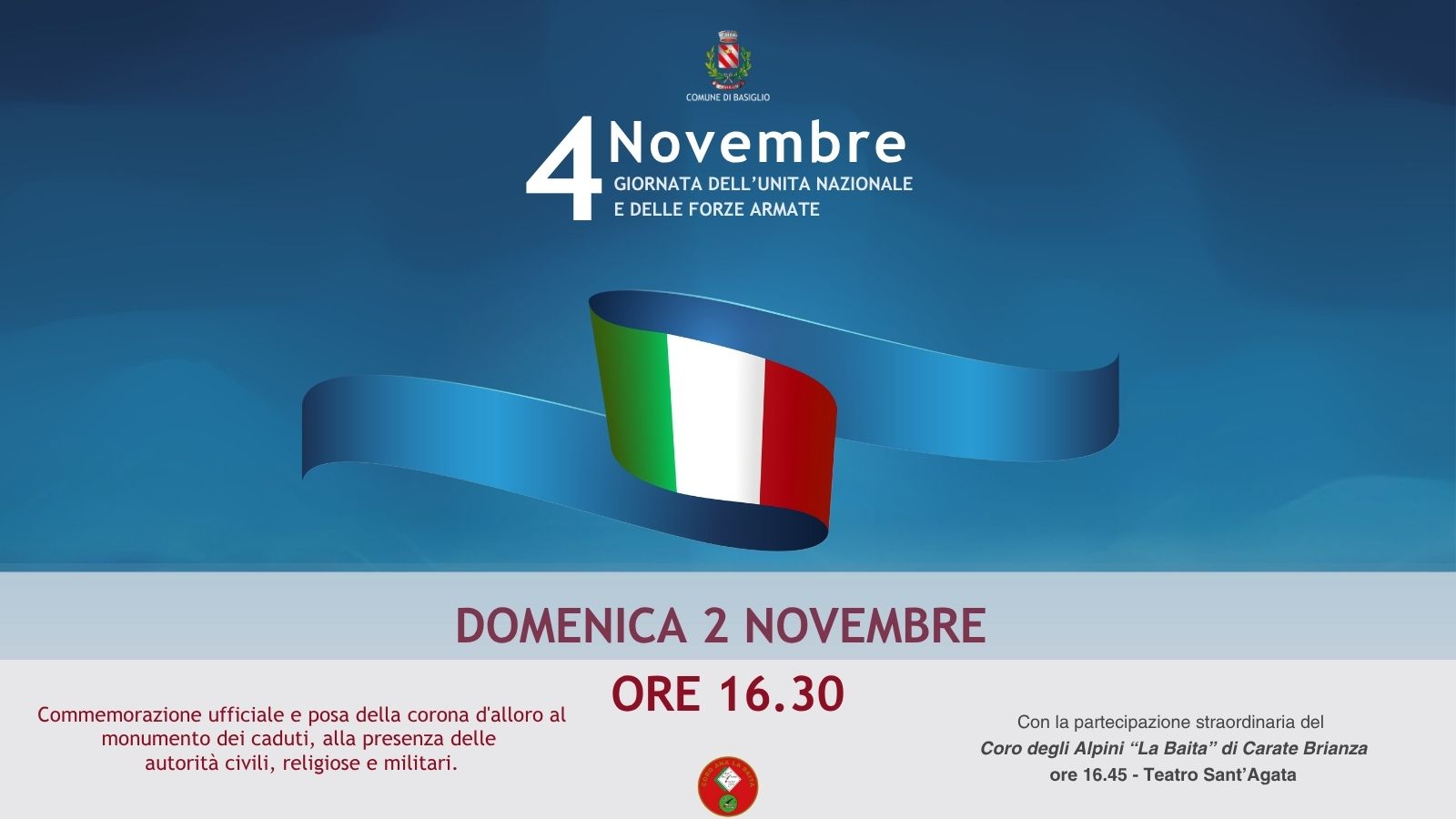 Celebrazione del IV novembre