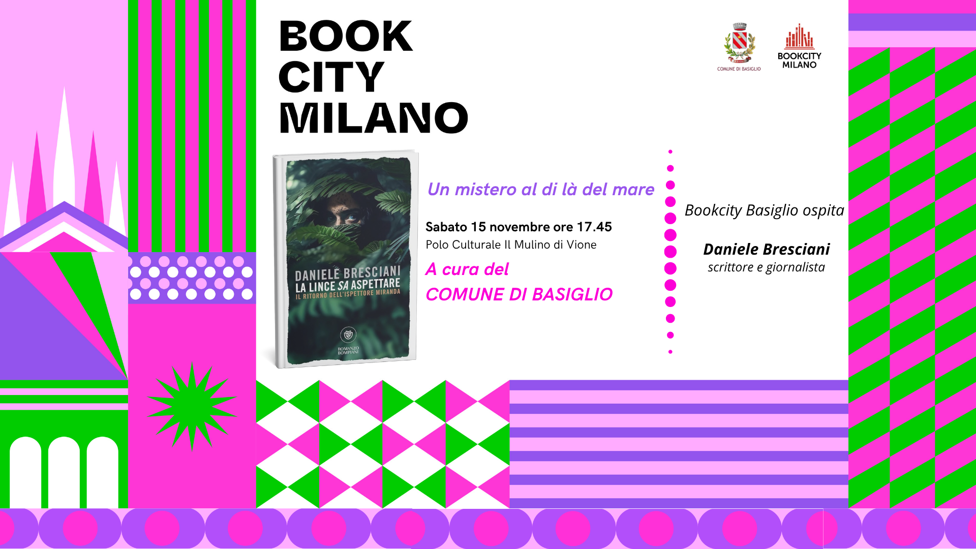 Bookcity Basiglio 2025 - Un mistero al di l del mare