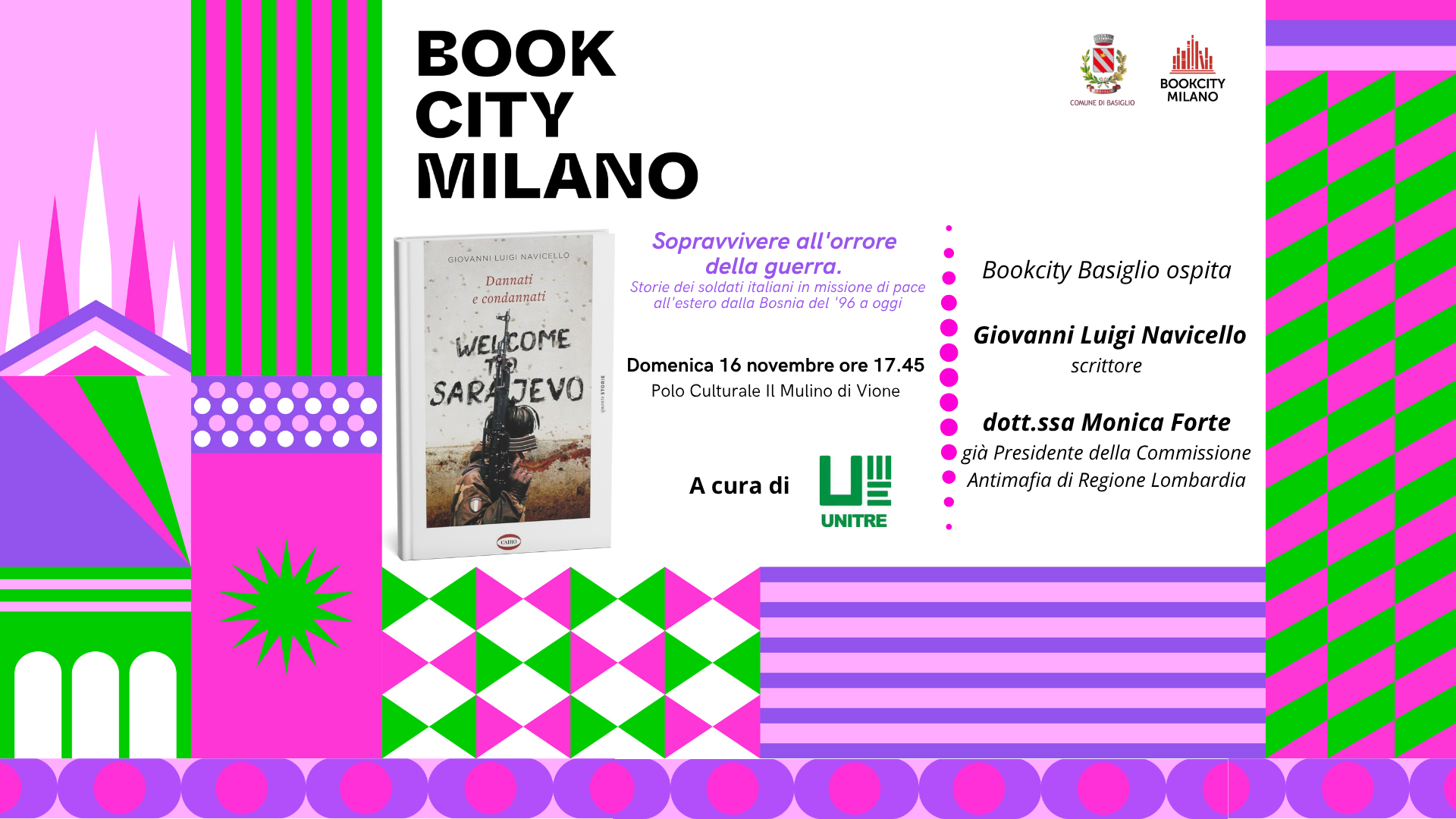 Bookcity Basiglio 2025 - Dannati e condannati: welcome to Sarajevo