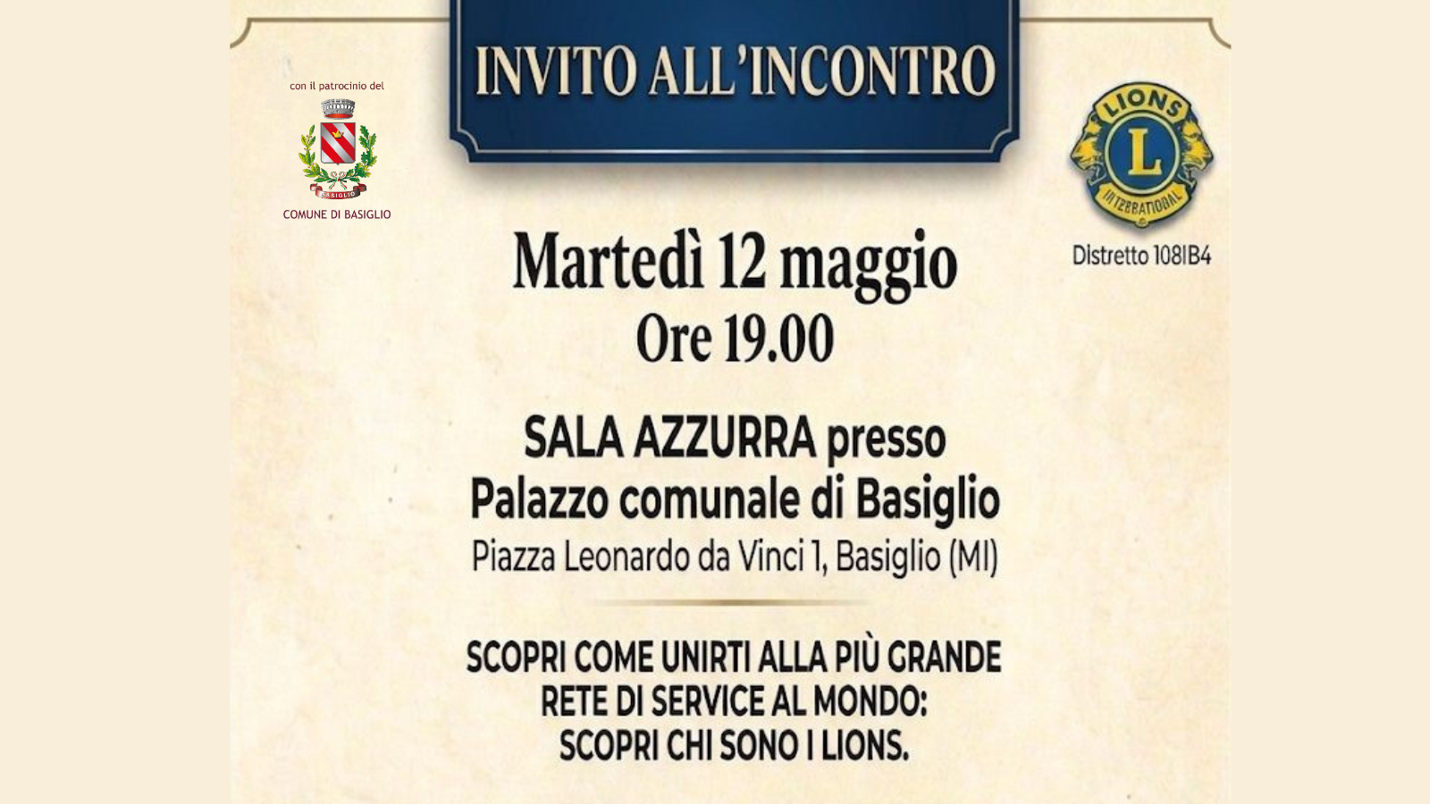 Incontro con i Lions