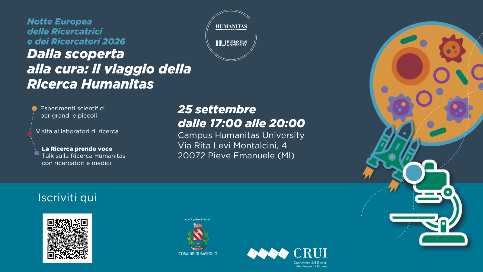 Notte Europea delle ricercatrici e dei ricercatori 2026